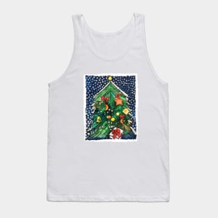 Christmas tree Tank Top